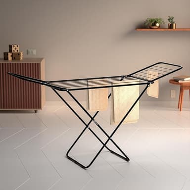 Amazon Basics Premium Cloth Drying Stand - 3 Way Folding 42