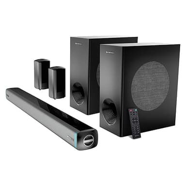 ZEBRONICS Juke bar 9550 pro 5.2 Soundbar 625 Watts Dolby