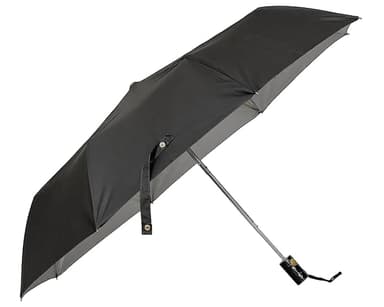 Sun Umbrella Black Folding Umbrella 3 Fold 40 inches UV