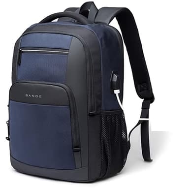 Red Lemon Swiss Cut Design 15.6 Inch Smart Laptop Backpack