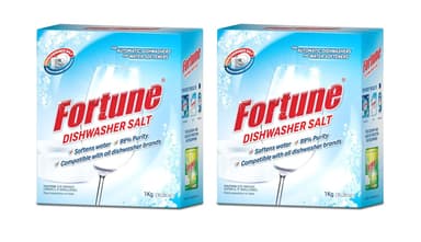 Fortune Dishwasher Salt - 1 Kg Pack 2 Softens Hard Water