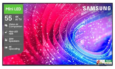 Samsung 55 Inch 138cm Mini Led 4k Vision Ai 2026 Smart Tv price history chart and lowest price