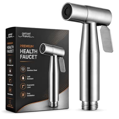 Health Faucet Stainless Steel Handheld Bidet Sprayer | Bathroom Hand Shower | Leakproof, Rust Resistant | Easy Installation | Jet Spray Only price history chart and lowest price
