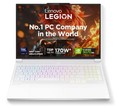 Lenovo Legion 7 2025 Intel Core Ultra 9 275HX| NVIDIA RTX 5070 8GB (32GB RAM/1TB SSD/WQXGA OLED/240Hz/16(40.64cm)/Windows 11/Office 2024+AI Now/White/2.0Kg), 83KY001GIN AI Powered Gaming Laptop price history chart and lowest price