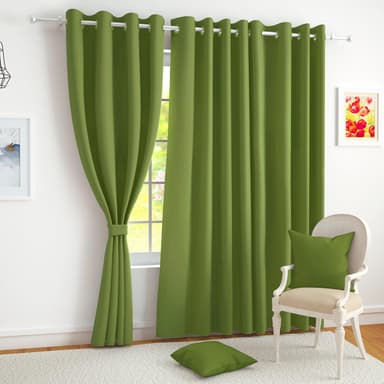 Story Home 100 True Blackout Long Door Curtains 9 Feet Set price history chart and lowest price