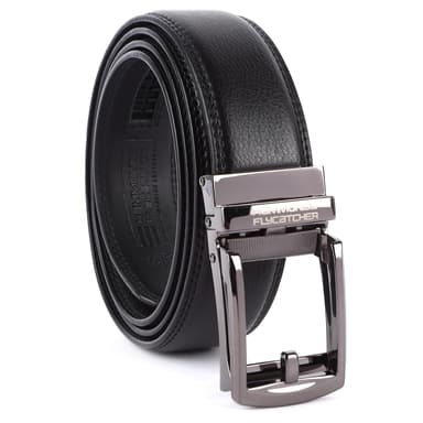 HAMMONDS FLYCATCHER Genuine Leather Belt for Men, Premium Leather Belt with Auto Lock mechanism, Mens Belt Leather Branded with Slide Lock for Everyday Wear price history chart and lowest price