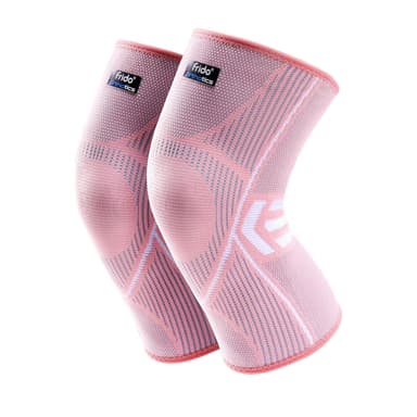 Frido Active Knee Cap Support for Men & Women | Active Compression for Pain Relief & Joint Support | Knee Sleeve for Gym, Running, Jogging, Sports & Workout | Anti-Sweat Knee Brace (1 Pair) Core Pink, XL price history chart and lowest price
