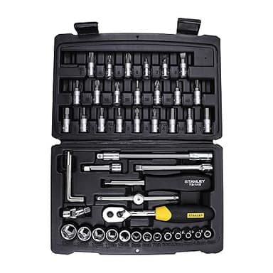 STANLEY STMT72794 14 Square Drive Metric Socket Set Double
