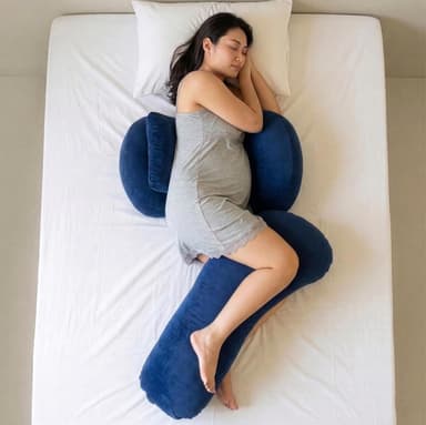 MY ARMOR Maternity Pillow Bundle | Full Body Pregnancy Pillow for Back, Belly, Hips & Leg Support | Adjustable Butterfly Design | Soft Travel-Friendly Cuddle Pillow for Pregnant Women price history chart and lowest price