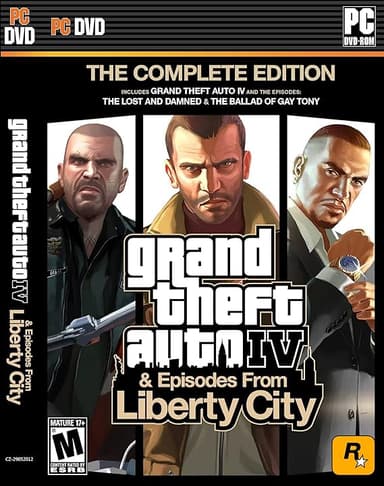 GTA 4 Grand Theft Auto IV Complete Edition Pc Game DVD With