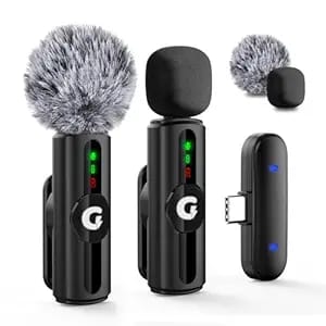 grenaro mic youtube wireless 3-level adjustable noise product image from Amazon