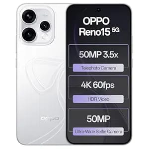 oppo reno15 5g glacier white 12gb ram 512gb storage no cost product image from Amazon