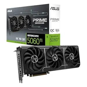 asus prime geforce rtx 5060 ti 16gb gddr7 oc edition product image from Amazon