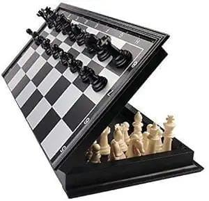 toytastic magnetic educational chess board set folding product image from Amazon