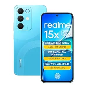 realme 15x 5g smartphone 6gb ram 128gb rom 6.8 inch 144hz product image from Amazon