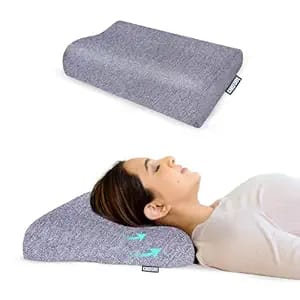 carefoam cervical memory foam pillow neck support 2-year product image from Amazon