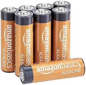 amazonbasics aa performance alkaline non-rechargeable product image from Amazon