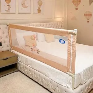 kids station 1 side premium bed rail guard 5ft x 2.6ft product image from Amazon