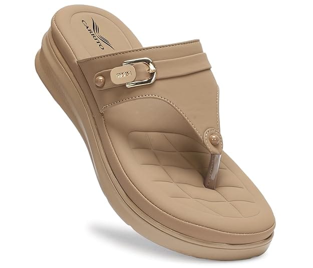 carrito women wedge heels thong sandals comfortable flats product image from Amazon