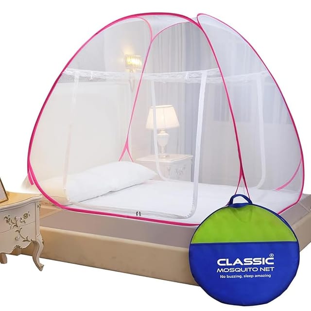 classic mosquito net king size bed 30 gsm polyester fine product image from Amazon