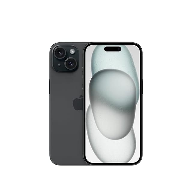Apple iPhone 15 128 GB - Black - Generic product image from Amazon