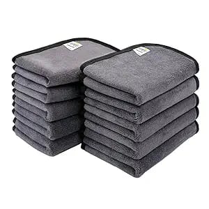 softspun microfiber super absorbent small wipes 500 gsm product image from Amazon