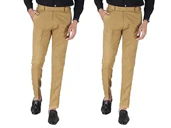 MALENO Mens Slim Fit Formal Trouser Pack ML101COMBO Formal product image from Amazon