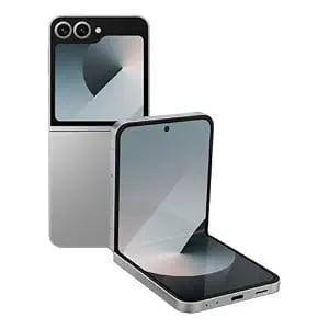 Samsung Galaxy Flip6 Smartphone Silver Shadow 12GB RAM product image from Amazon