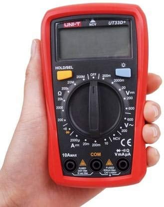 UNI-T UT33D Digital Palm Multimeter NCV 2m Drop Tested - product image from Amazon