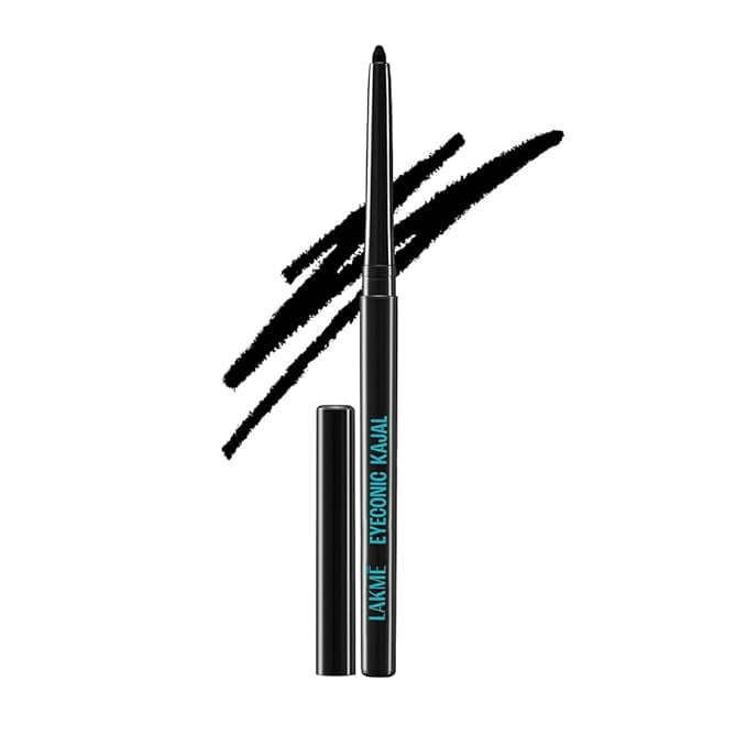 Lakme Eyeconic Black Kajal Matte Kohl Liner Twist Up Pencil product image from Amazon