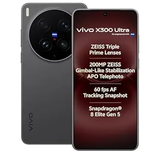 Vivo X300 Ultra 5g Eclipse Black 16gb Ram 512gb Storage No product image from Amazon