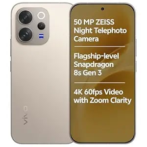 Vivo V70 Elite 5g Sand Beige 12gb Ram 256gb Storage No Cost product image from Amazon