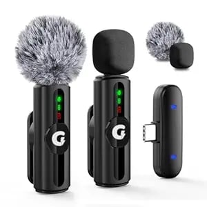 Grenaro Mic Youtube Wireless 3-Level Adjustable Noise product image from Amazon