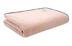 Softspun Microfiber Bath Towel 1pc Light Pink Ultra product image from Amazon