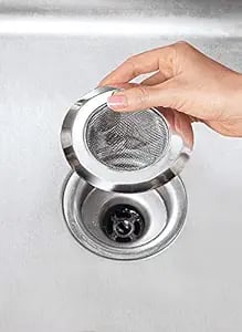 Decorcrafts Stainless Steel Sink Strainer Kitchen Drain product image from Amazon