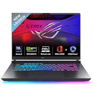 Asus Rog Strix G16 Intel Core Ultra 9 275hx Gaming Laptop product image from Amazon