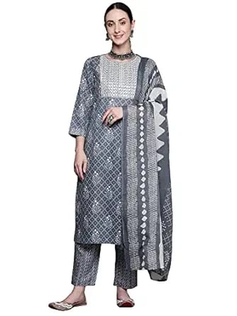 INDO ERA Women Embroidery Straight Floral Printed Kurta product image from Amazon