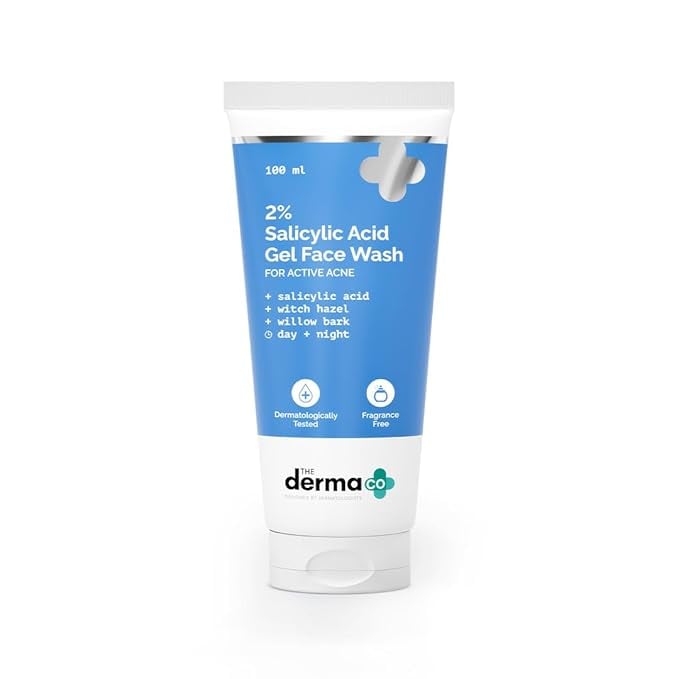 The Derma Co. 2 Salicylic Acid Gel Face Wash Salicylic Acid product image from Amazon
