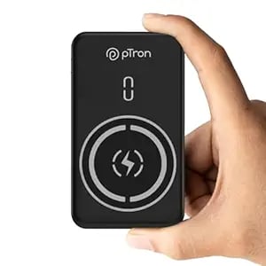 pTron Dynamo Arc 10000mAh 225W USB Fast Charging Nano Power product image from Amazon