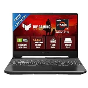 Asus Tuf A15 Amd Ryzen 7 170 Rtx 3050-4gb 16gb Ram product image from Amazon