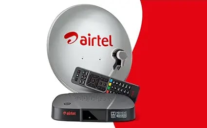 Airtel DTH Set Top Box Month Entertainment Pack Free product image from Amazon