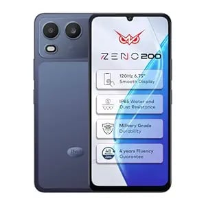 Itel Zeno 200 Nightly Blue 4 Gb Ram 128 Gb Storage 6.75 Hd product image from Amazon