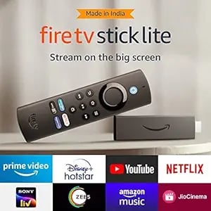 Amazon Fire Stick Lite all-new Alexa Voice Remote Lite product image from Amazon