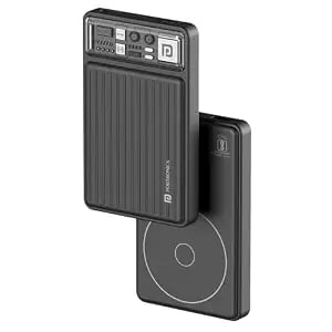 Portronics Luxcell Wireless Mini 10k 10000mAh 15W Magnetic product image from Amazon
