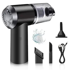 SHAYONAM 3IN1 Portable Car Vacuum Cleaner Blower USB product image from Amazon