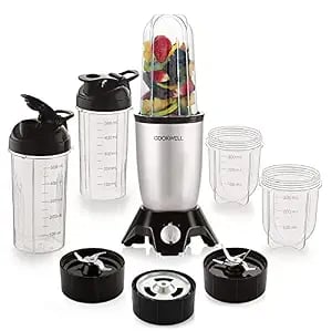 Cookwell Bullet Mixer Grinder Jar Blade Silver Year product image from Amazon