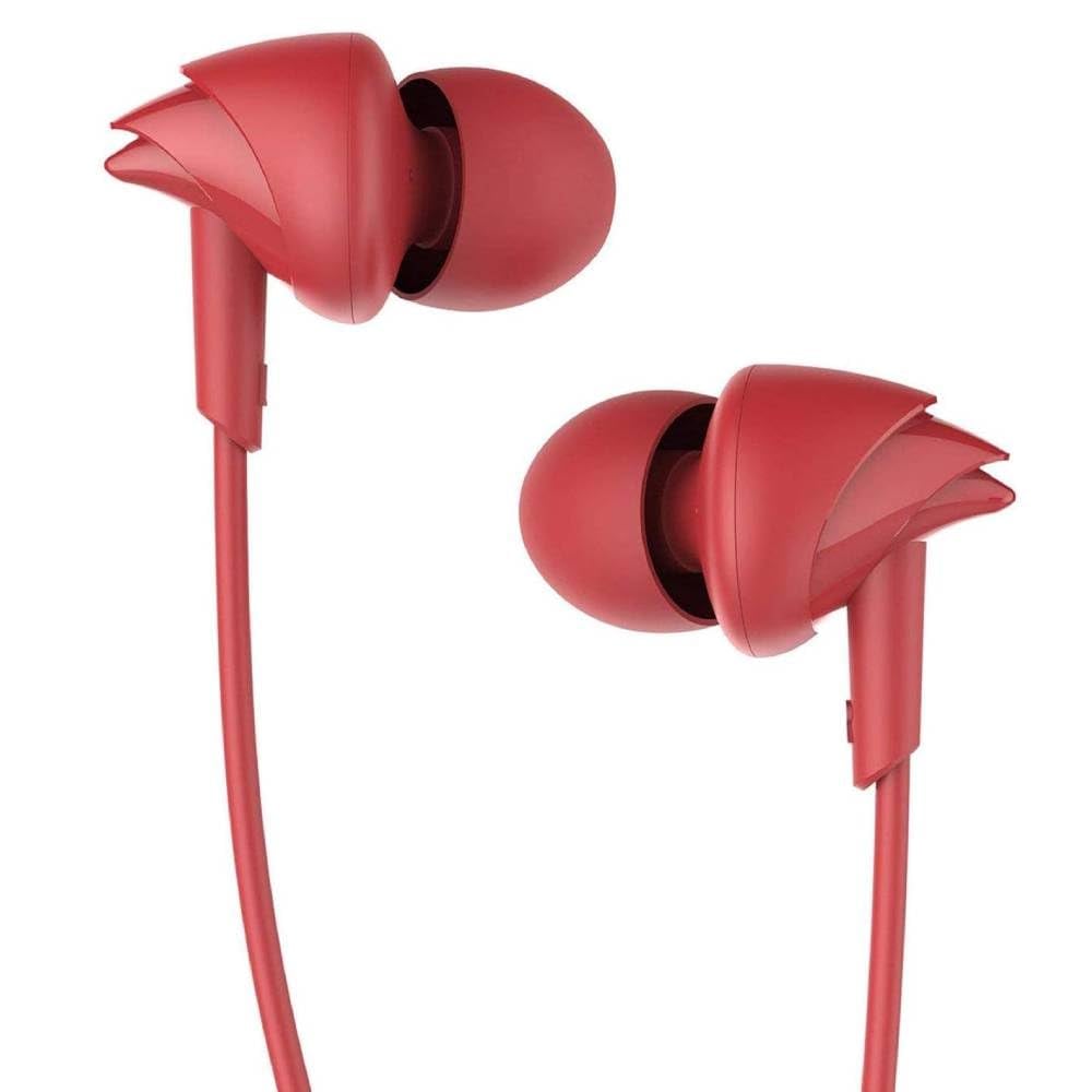 Boat Bassheads 100 Ear Wired Earphones Mic Furious Red product image from Amazon