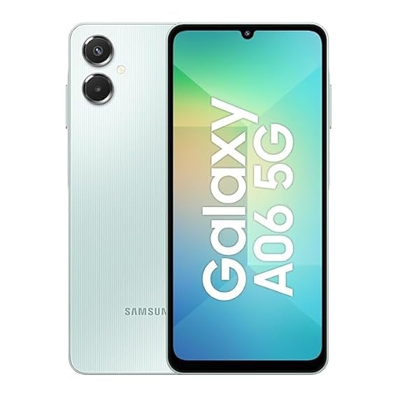 Samsung Galaxy A06 5g Light Green 4gb Ram 64gb Storage product image from Amazon
