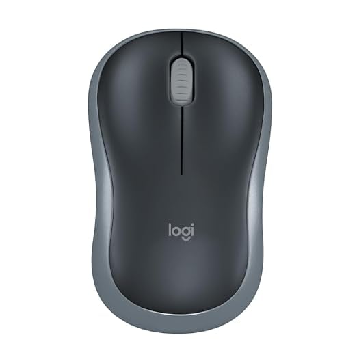 Logitech M186 Wireless Mouse 2.4GHz USB Mini Receiver product image from Amazon