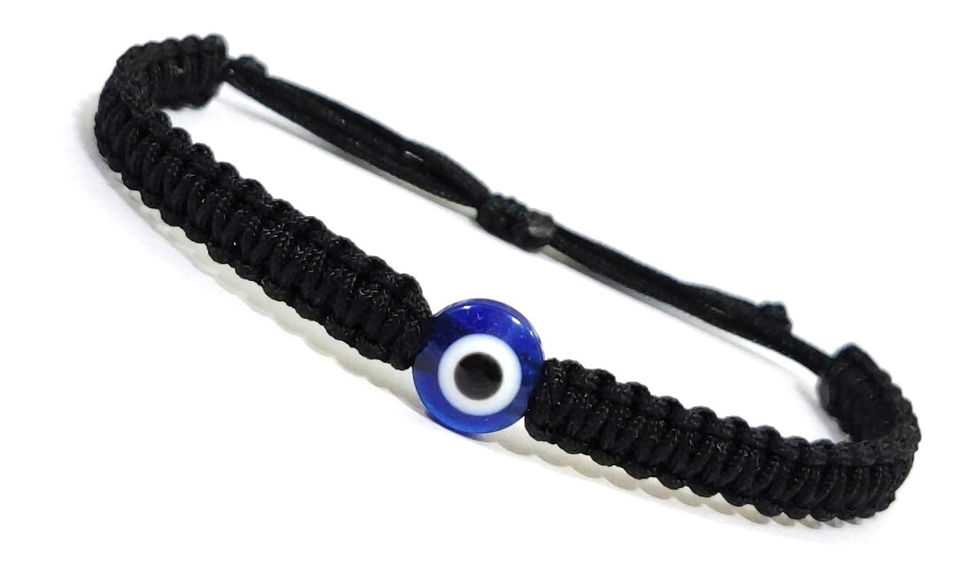 Evil Eye Bracelet Black Cord Unisex Adult Not Anklet product image from Amazon